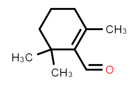 CAS No. 432-25-7, 2,6,6-Trimethylcyclohex-1-enecarbaldehyde