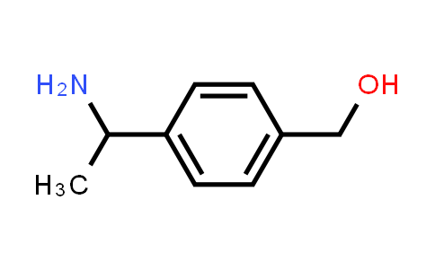 CAS No. 432047-34-2, (4-(1-Aminoethyl)phenyl)methanol