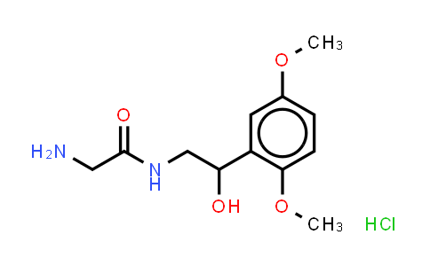 CAS No. 43218-56-0, Midodrine (hydrochloride)