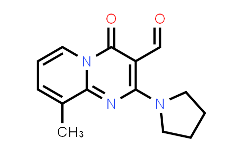 CAS No. 433318-45-7, 9-Methyl-4-oxo-2-pyrrolidin-1-yl-4H-pyrido[1,2-a]pyrimidine-3-carbaldehyde