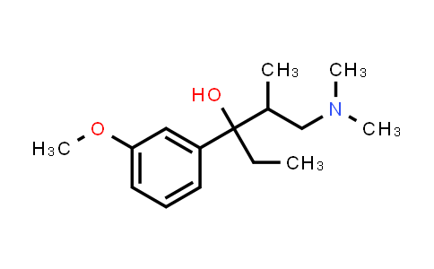 CAS No. 433936-13-1, 1-(Dimethylamino)-3-(3-methoxyphenyl)-2-methylpentan-3-ol