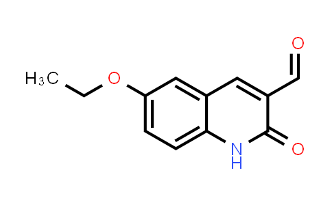 CAS No. 433975-12-3, 6-Ethoxy-2-oxo-1,2-dihydroquinoline-3-carbaldehyde
