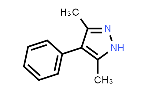 CAS No. 4345-49-7, 3,5-Dimethyl-4-phenyl-1H-pyrazole