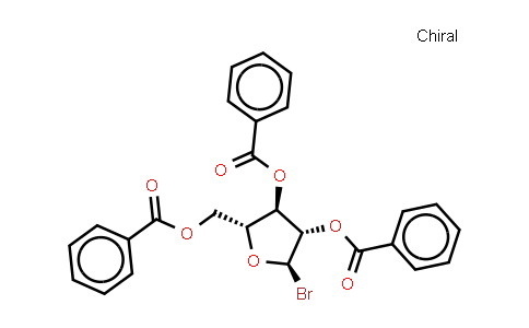 CAS No. 4348-68-9, 2,3,5-Tri-O-benzoyl-α-D-arabinosyl bromide