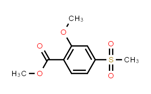 CAS No. 435338-94-6, Methyl 2-methoxy-4-(methylsulfonyl)benzoate