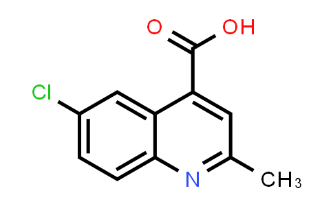 CAS No. 436087-49-9, 6-Chloro-2-methylquinoline-4-carboxylic acid
