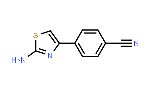 CAS No. 436151-85-8, 4-(2-Amino-1,3-thiazol-4-yl)benzonitrile