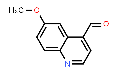 CAS No. 4363-94-4, 6-Methoxyquinoline-4-carbaldehyde