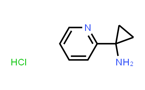 CAS No. 437985-36-9, 1-(Pyridin-2-yl)cyclopropanamine hydrochloride