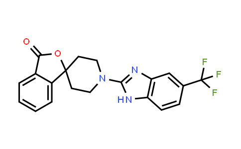 CAS No. 438190-62-6, 1'-(5-(Trifluoromethyl)-1H-benzo[d]imidazol-2-yl)-3H-spiro[isobenzofuran-1,4'-piperidin]-3-one