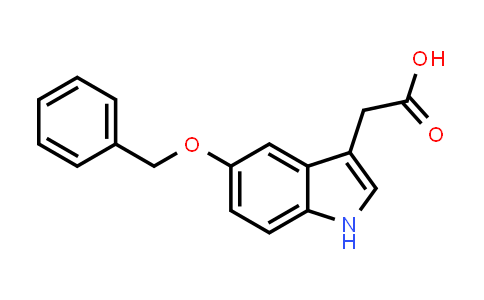 CAS No. 4382-53-0, 2-(5-(Benzyloxy)-1H-indol-3-yl)acetic acid