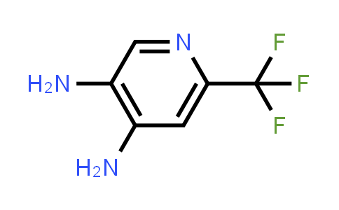 CAS No. 438564-37-5, 6-(Trifluoromethyl)pyridine-3,4-diamine