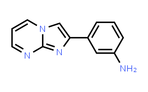 CAS No. 439108-84-6, 3-(Imidazo[1,2-a]pyrimidin-2-yl)aniline