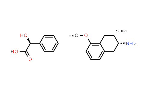 CAS No. 439133-67-2, (S)-5-Methoxy-1,2,3,4-tetrahydronaphthalen-2-amine (S)-2-hydroxy-2-phenylacetate