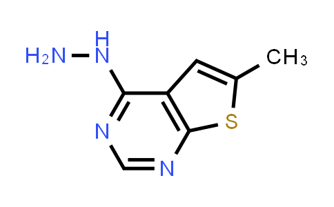 CAS No. 439692-69-0, 4-Hydrazinyl-6-methylthieno[2,3-d]pyrimidine