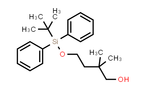 CAS No. 439693-30-8, 4-((tert-Butyldiphenylsilyl)oxy)-2,2-dimethylbutan-1-ol