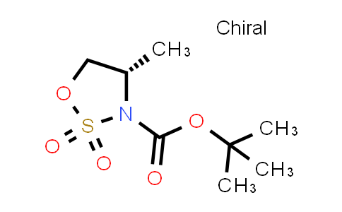 CAS No. 439948-91-1, tert-Butyl (S)-4-methyl-1,2,3-oxathiazolidine-3-carboxylate 2,2-dioxide