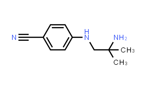 CAS No. 440102-94-3, Benzonitrile, 4-[(2-amino-2-methylpropyl)amino]-