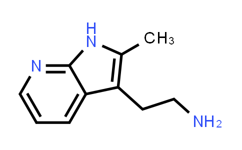 CAS No. 4404-12-0, 1H-Pyrrolo[2,3-b]pyridine-3-ethanamine, 2-methyl-