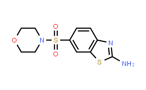 CAS No. 440627-31-6, 6-(Morpholin-4-ylsulfonyl)-1,3-benzothiazol-2-amine