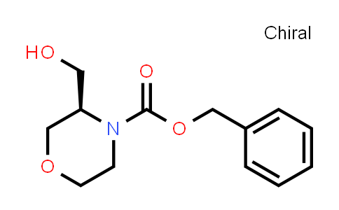 CAS No. 441717-93-7, benzyl (R)-3-(hydroxymethyl)morpholine-4-carboxylate