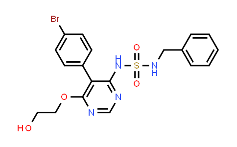 441796-08-3 | N-[5-(4-Bromophenyl)-6-(2-hydroxyethoxy)-4-pyrimidinyl]-N'-(phenylmethyl)sulfamide