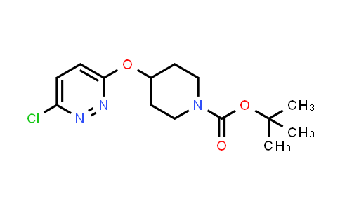 CAS No. 442199-16-8, tert-Butyl 4-[(6-chloropyridazin-3-yl)oxy]piperidine-1-carboxylate
