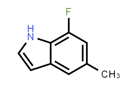 CAS No. 442910-91-0, 7-Fluoro-5-methyl-1H-indole