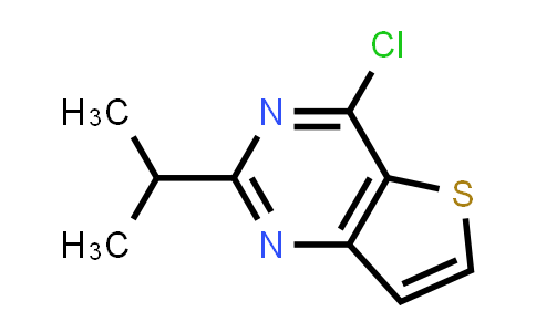 CAS No. 443149-46-0, 4-Chloro-2-isopropylthieno[3,2-d]pyrimidine
