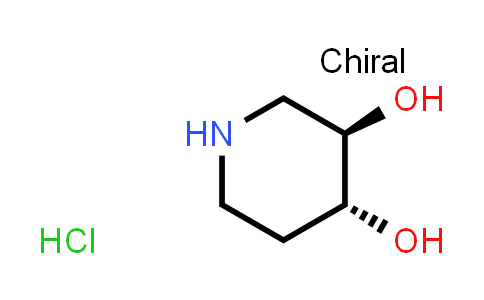 CAS No. 443648-97-3, rel-(3R,4R)-Piperidine-3,4-diol hydrochloride