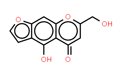 MC555021 | 4439-68-3 | 4-羟基-7-(羟基甲基)-5H-呋喃并[3,2-G][1]苯并吡喃-5-酮