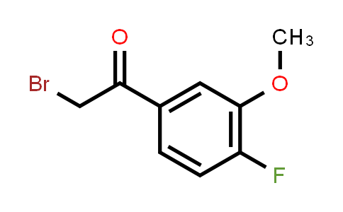 CAS No. 443914-95-2, 2-Bromo-1-(4-fluoro-3-methoxyphenyl)ethan-1-one