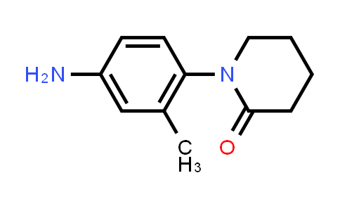 CAS No. 443999-53-9, 1-(4-Amino-2-methylphenyl)piperidin-2-one