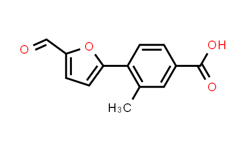 CAS No. 444068-62-6, 4-(5-Formylfuran-2-yl)-3-methylbenzoic acid