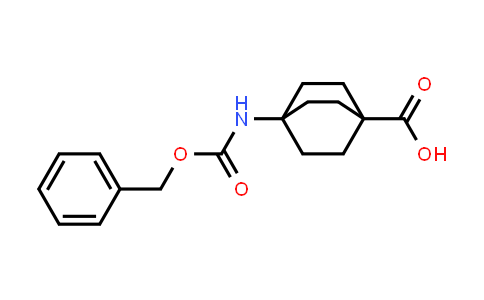 CAS No. 444344-91-6, 4-(Benzyloxycarbonylamino)bicyclo[2.2.2]octane-1-carboxylic acid