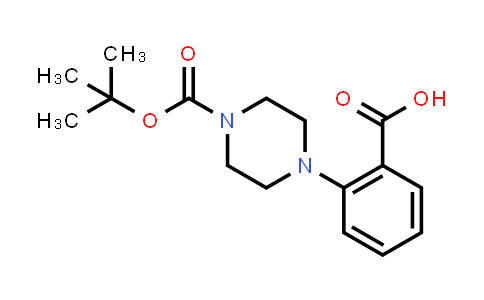 CAS No. 444582-90-5, 4-(2-Carboxyphenyl)piperazine-1-carboxylic acid tert-butyl ester