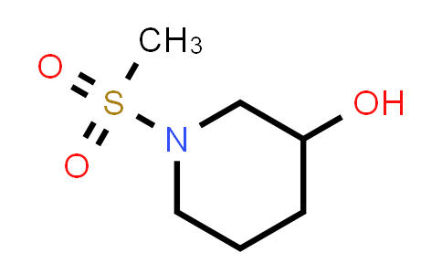 CAS No. 444606-08-0, 1-(Methylsulfonyl)piperidin-3-ol