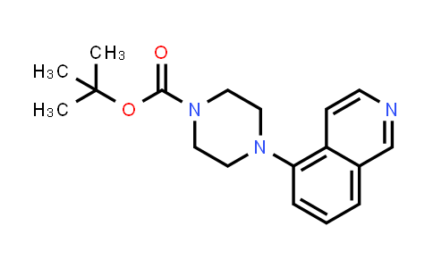 CAS No. 444620-69-3, tert-Butyl-4-(isoquinolin-5-yl)piperazine-1-carboxylate