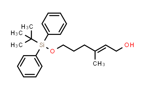 CAS No. 445424-76-0, (E)-6-((tert-Butyldiphenylsilyl)oxy)-3-methylhex-2-en-1-ol