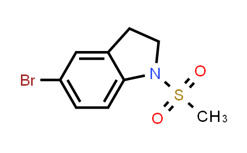 CAS No. 446054-18-8, 5-Bromo-1-(methylsulfonyl)indoline