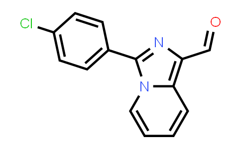 CAS No. 446269-62-1, 3-(4-Chlorophenyl)imidazo[1,5-a]pyridine-1-carbaldehyde