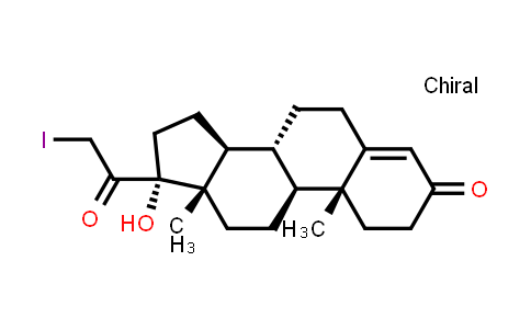 CAS No. 4470-79-5, Pregn-4-ene-3,20-dione, 17-hydroxy-21-iodo-