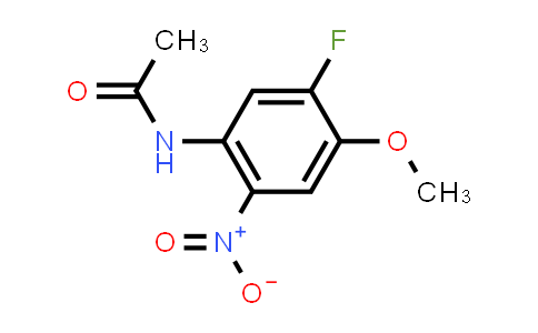 CAS No. 448-26-0, N-(5-Fluoro-4-methoxy-2-nitrophenyl)acetamide