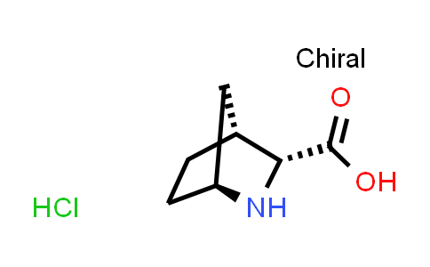CAS No. 448949-66-4, (1S,3R,4R)-2-Azabicyclo[2.2.1]heptane-3-carboxylic acid hydrochloride