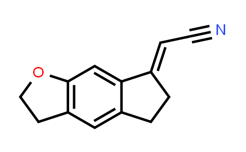 CAS No. 448964-31-6, Acetonitrile, 2-(2,3,5,6-tetrahydro-7H-indeno[5,6-b]furan-7-ylidene)-