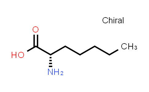 CAS No. 44902-02-5, (S)-2-Aminoheptanoic acid
