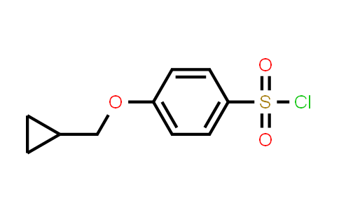 CAS No. 449211-72-7, 4-(Cyclopropylmethoxy)benzenesulfonyl chloride