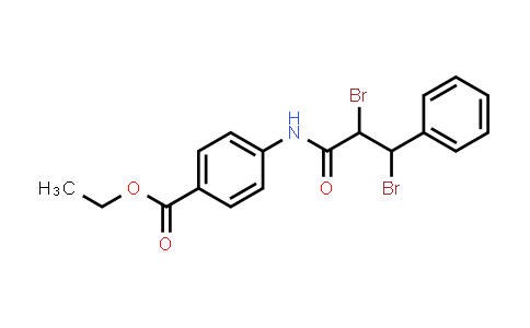 CAS No. 449788-70-9, Ethyl 4-(2,3-dibromo-3-phenylpropanamido)benzoate