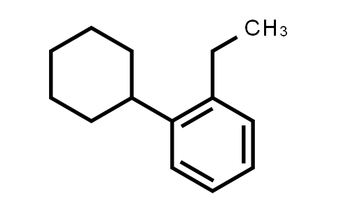 CAS No. 4501-37-5, 1-Cyclohexyl-2-ethylbenzene