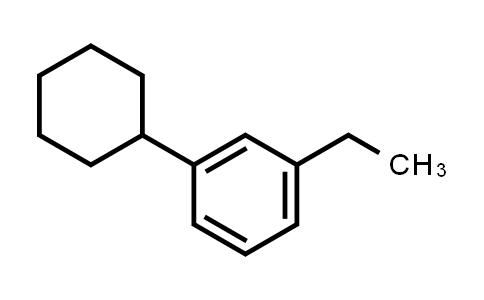 CAS No. 4501-38-6, 1-Cyclohexyl-3-ethylbenzene